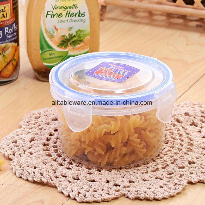 Hot Plastic Round Food Container Lunch Box Keep Fresh Storage Factory Supply